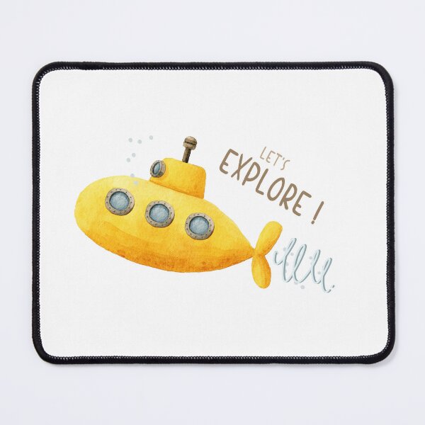 Item preview, Underwater travel. Yellow submarine Nursery. Deep Sea life  designed and sold by Milatoo.