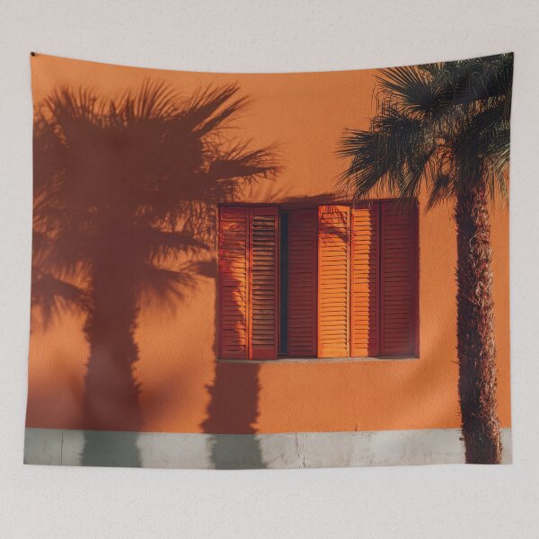 Item preview, Palm tree shadows on wall designed and sold by anytka.