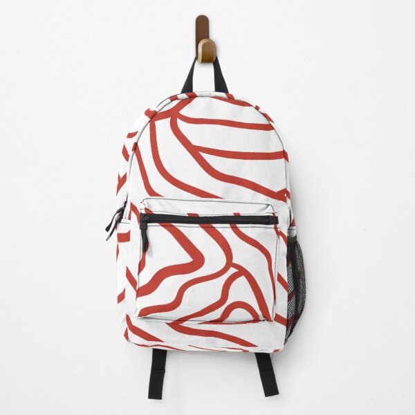 Item preview, Abstract Topographic Line Art – Red Contour Map-Inspired Design designed and sold by DreamPixelPrint.