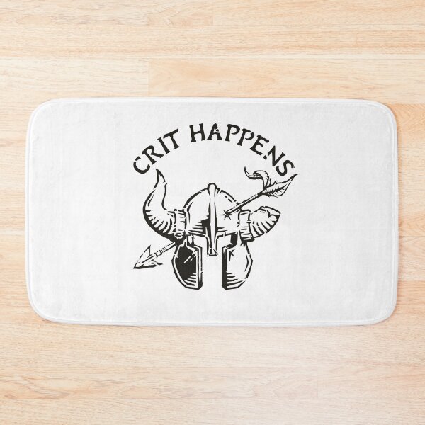 Item preview, Crit Happens Woodcut designed and sold by wolfkin-design.