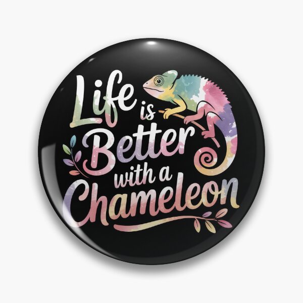 Item preview, Life is Better with a Chameleon designed and sold by jkrphoto.