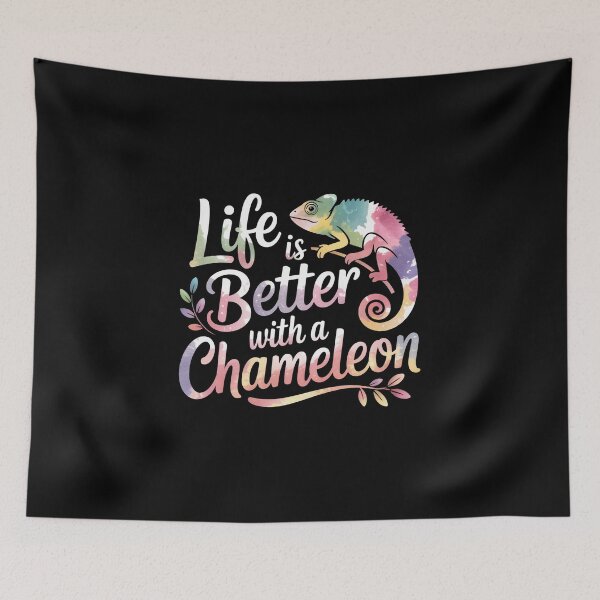 Item preview, Life is Better with a Chameleon designed and sold by jkrphoto.