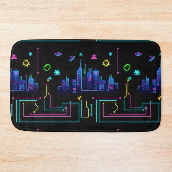 Item preview, Pixelated Urban Glow designed and sold by SineCreatives.