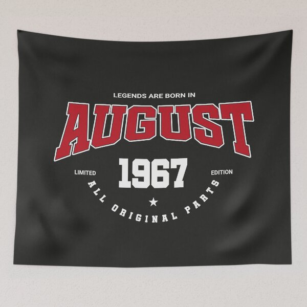 Item preview, August legends 1967 designed and sold by HB Shirts.