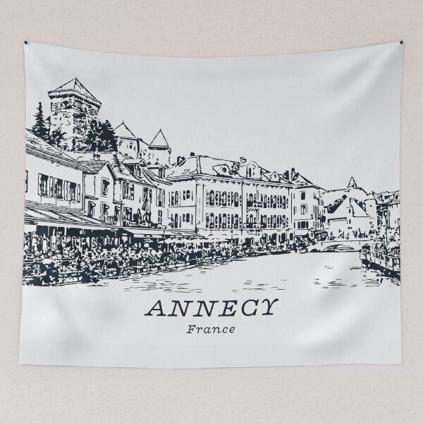 Item preview, Annecy - France designed and sold by Lakeric Cityscapes.