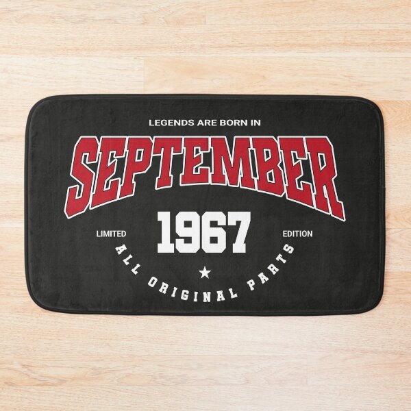 Artikelvorschau, September-Legenden 1967 entworfen und verkauft von HB Shirts.