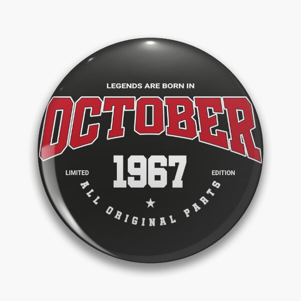 Item preview, October legends 1967 designed and sold by HB Shirts.