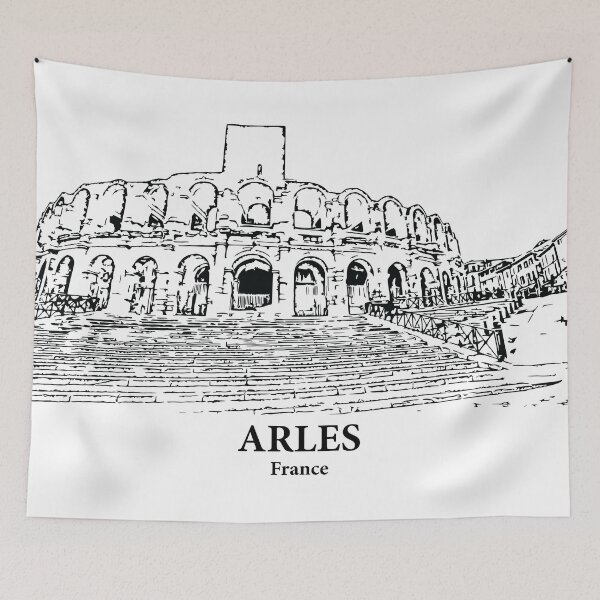 Item preview, Arles - France designed and sold by Lakeric Cityscapes.