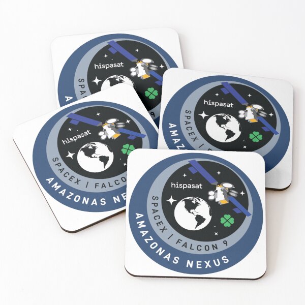 Item preview, SpaceX Amazonas Nexus Mission Patch designed and sold by CharlieDesings.