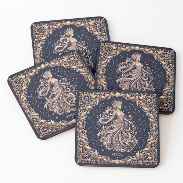 Item preview, Virgo zodiac sign designed and sold by 2-Seraphira.