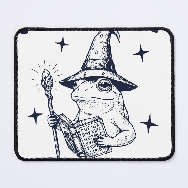 Item preview, Forest Wizard Frog designed and sold by TeeVerse27.