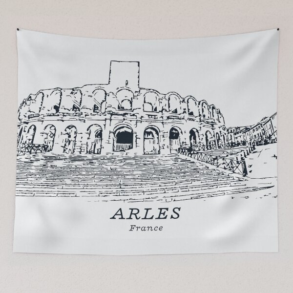 Item preview, Arles - France designed and sold by Lakeric Cityscapes.