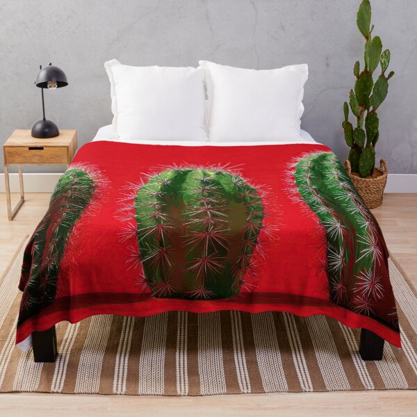 Item preview, Bright cacti pop on backdrop designed and sold by anytka.