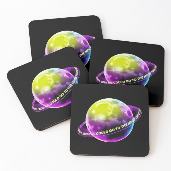 Item preview, Cyberpunk Edgerunners T-Shirt | Wish We Could Go To The Moon Planet Art | Vaporwave Anime Gift designed and sold by Pixie Bloom.