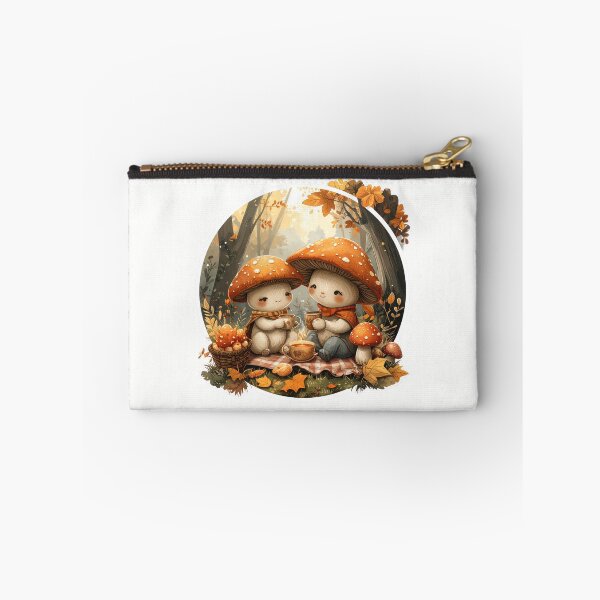 Item preview, Mushroom Family Picnic • Cozy Mushroomcore Design designed and sold by CuteComfyClub.