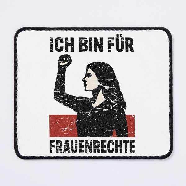 Item preview, I am for women's rights – a democratic statement against right-wing rhetoric designed and sold by VariousGoodies.