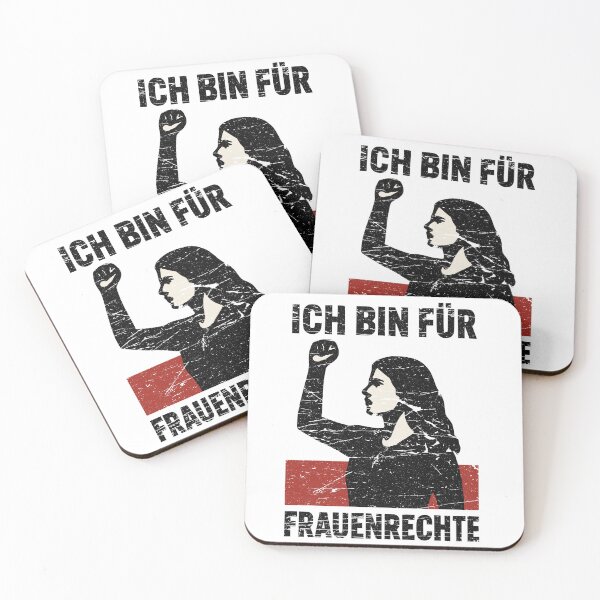 Item preview, I am for women's rights – a democratic statement against right-wing rhetoric designed and sold by VariousGoodies.