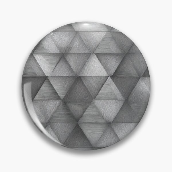 Item preview, Metallic triangles – Modern geometric metal pattern designed and sold by Digital Dreamtales.