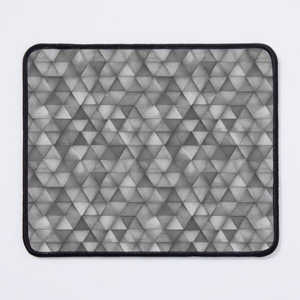Item preview, Metallic triangles – Modern geometric metal pattern designed and sold by Digital Dreamtales.