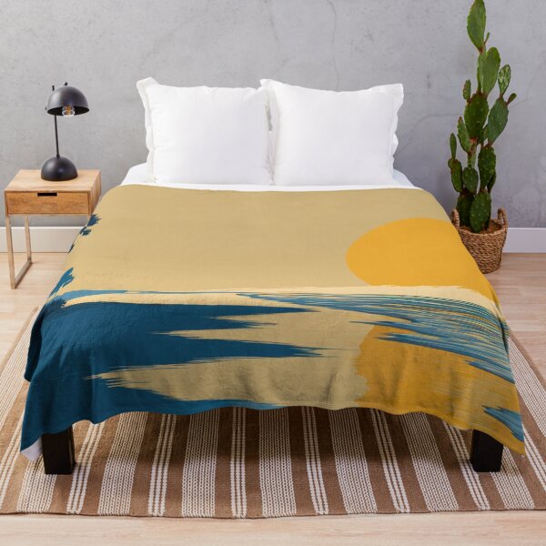 Item preview, Calm beach sunset with palms designed and sold by anytka.