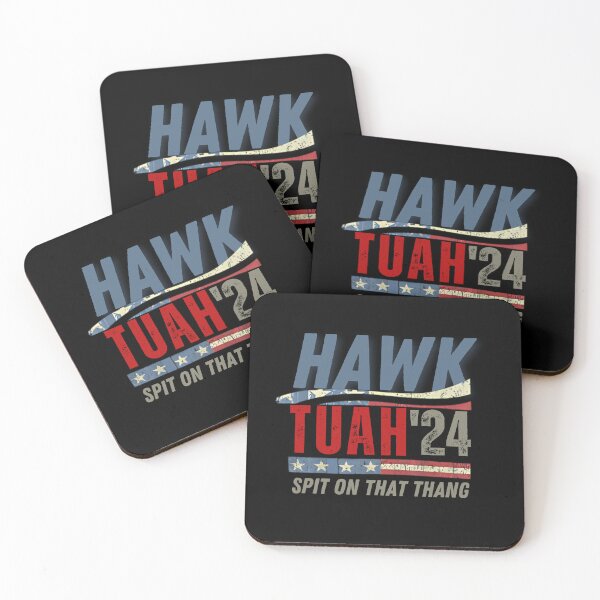 Item preview, Hawk Tuah 2024 Vintage Meme – Spit On That Thang USA Flag Design – Funny Viral Quote designed and sold by TOOBIC.