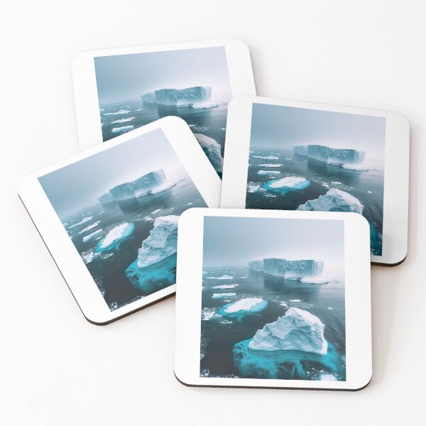 Item preview, Ice Floes Breaking Photographic Print designed and sold by Mother-Nature65.