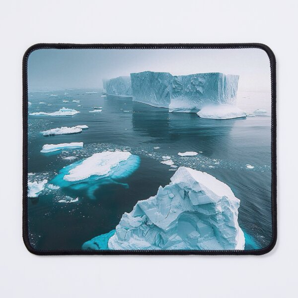 Item preview, Ice Floes Breaking Photographic Print designed and sold by Mother-Nature65.