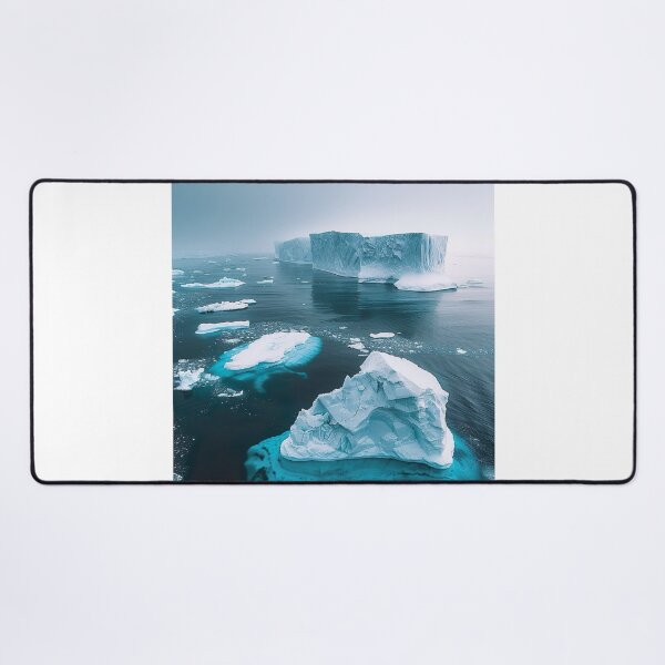 Item preview, Ice Floes Breaking Photographic Print designed and sold by Mother-Nature65.