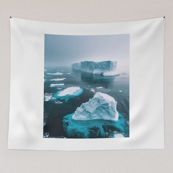 Item preview, Ice Floes Breaking Photographic Print designed and sold by Mother-Nature65.