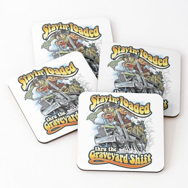 Item preview, stay loaded thru the graveyard shift designed and sold by forgedinfire75.