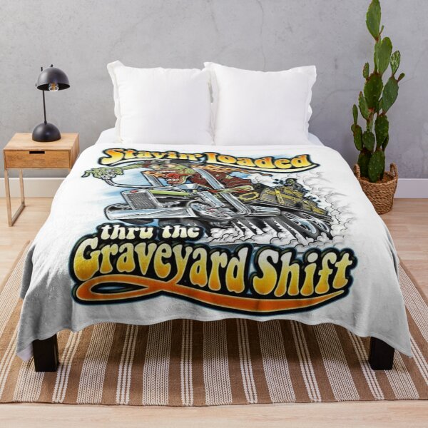 Item preview, stay loaded thru the graveyard shift designed and sold by forgedinfire75.