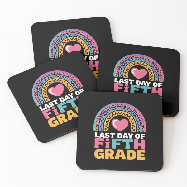 Item preview, Last Day Of Fifth Grade 5th Grade School Rainbow Graduation  designed and sold by BeetleMalon.