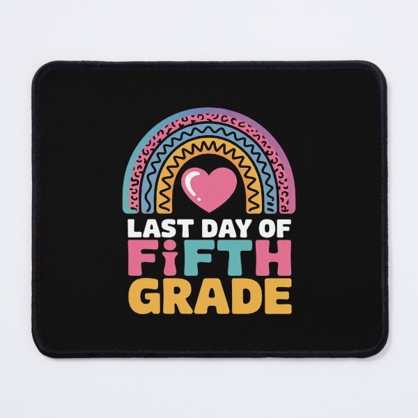 Item preview, Last Day Of Fifth Grade 5th Grade School Rainbow Graduation  designed and sold by BeetleMalon.