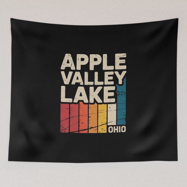 Item preview, APPLE VALLEY LAKE OHIO Funny Fishing Camping Summer Gift Men Women Kids  designed and sold by VasilisLamArt.