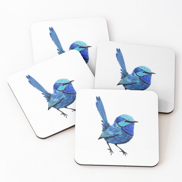 Item preview, Bluebird, Turquoise Fairy-tailed Bird designed and sold by ThelostTama.