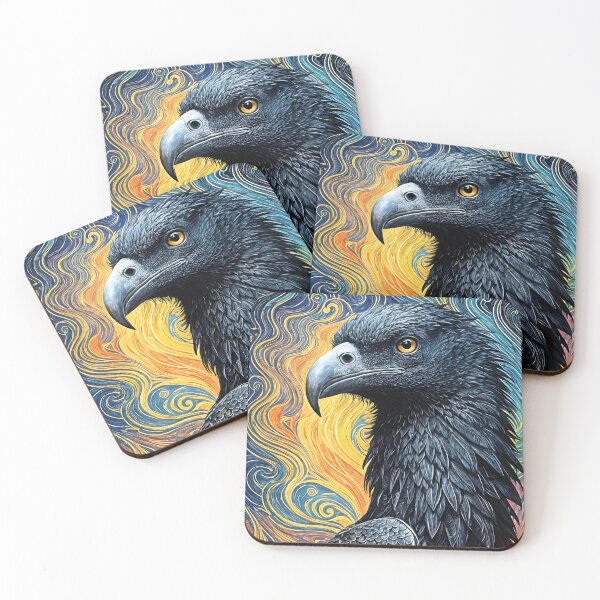 Item preview, Black Vulture, Ai Generated Art  designed and sold by ACC .
