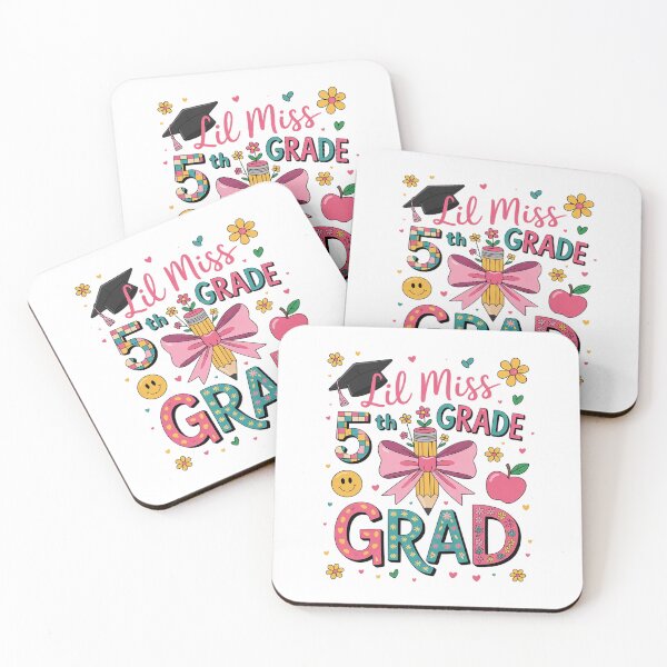 Item preview, Last Day Of Lil Miss 5th Grade Grad Graduation Graduate Girl  designed and sold by THagBlue.