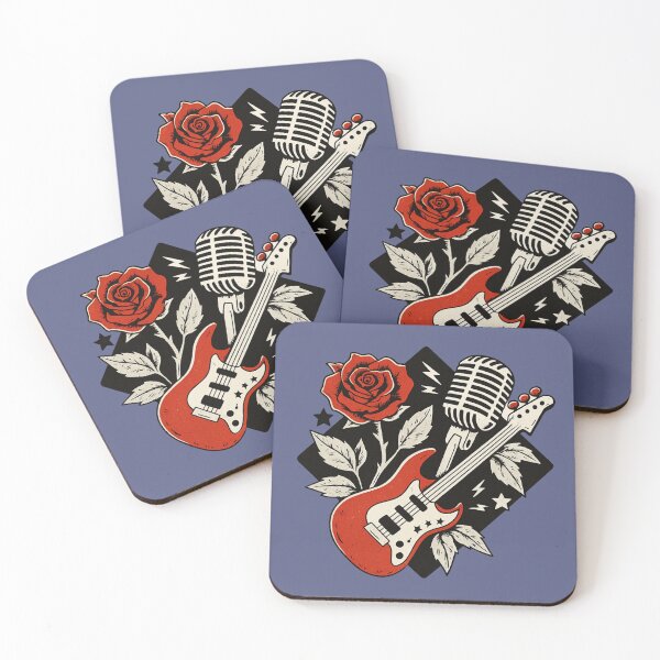 Item preview, Rock'n'Rose - Heart Of Sound designed and sold by iamdesigns14.