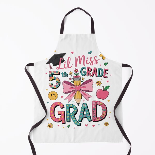 Item preview, Last Day Of Lil Miss 5th Grade Grad Graduation Graduate Girl designed and sold by THagBlue.