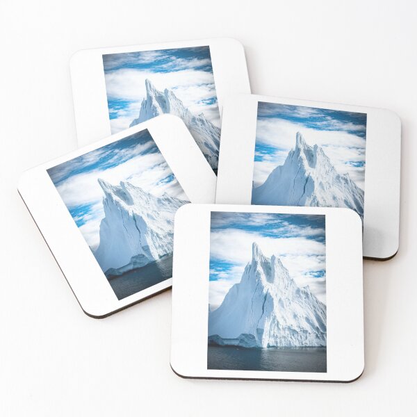 Item preview, Iceberg Blue Cloudy Sky Photographic Print designed and sold by Mother-Nature65.