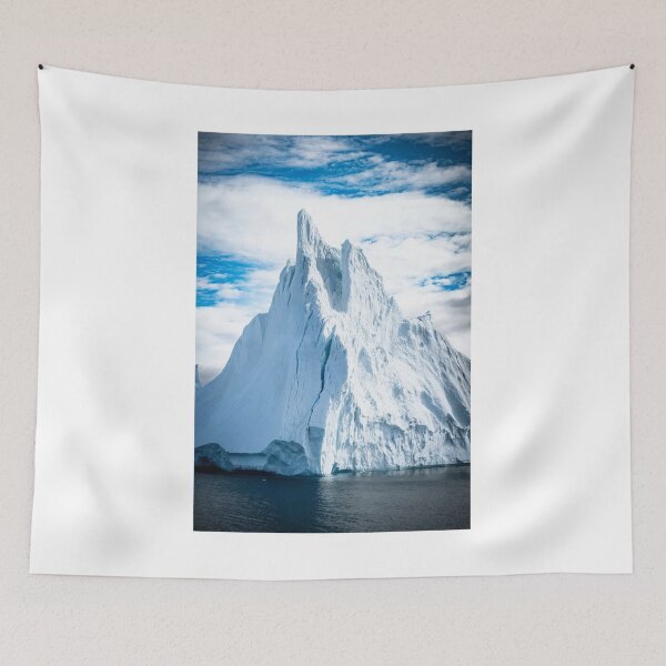 Item preview, Iceberg Blue Cloudy Sky Photographic Print designed and sold by Mother-Nature65.