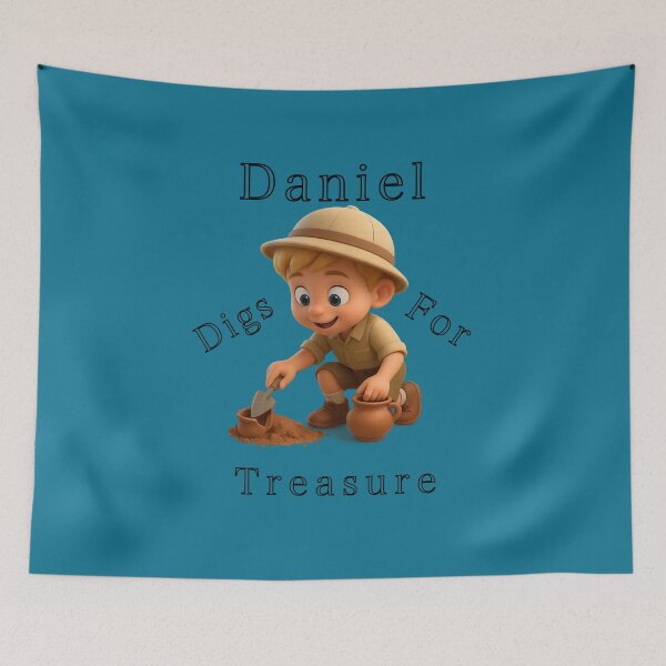 Item preview, Daniel digs for Treasure designed and sold by Karen Harding Art and Illustration .