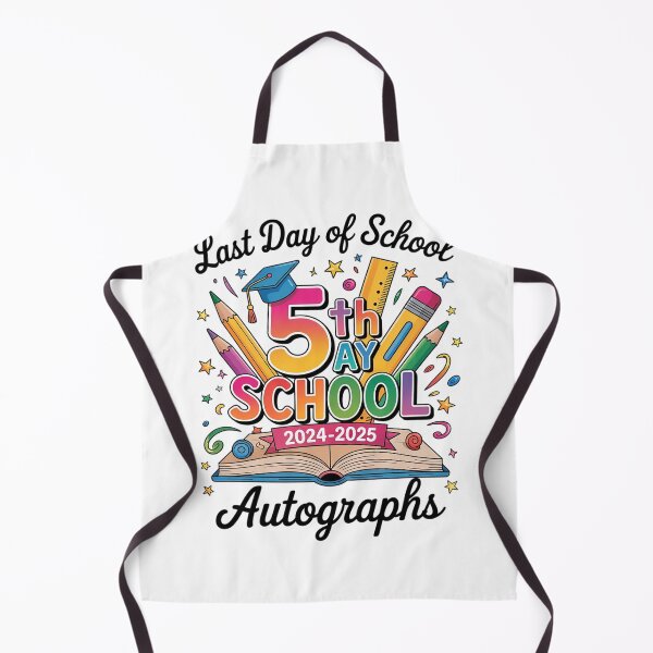 Item preview, last day of school 5th grade graduation end of year teacher 1 designed and sold by THagBlue.