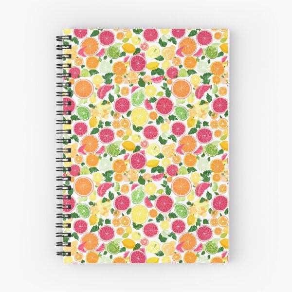 Item preview, Citrus mix – Fresh seamless pattern of fruit slices designed and sold by Digital Dreamtales.