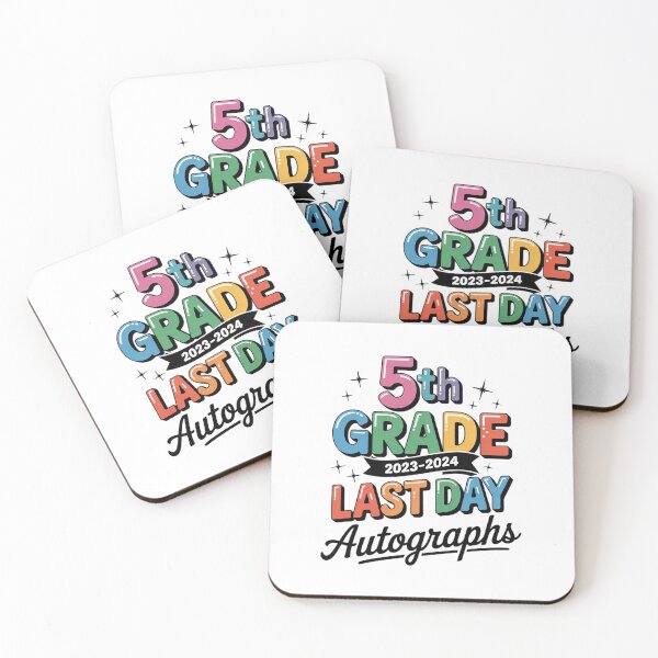 Item preview, Last Day of School Autograph - 5th Grade Graduation  designed and sold by BeetleMalon.