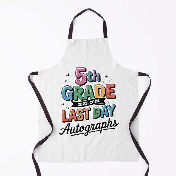 Item preview, Last Day of School Autograph - 5th Grade Graduation  designed and sold by BeetleMalon.