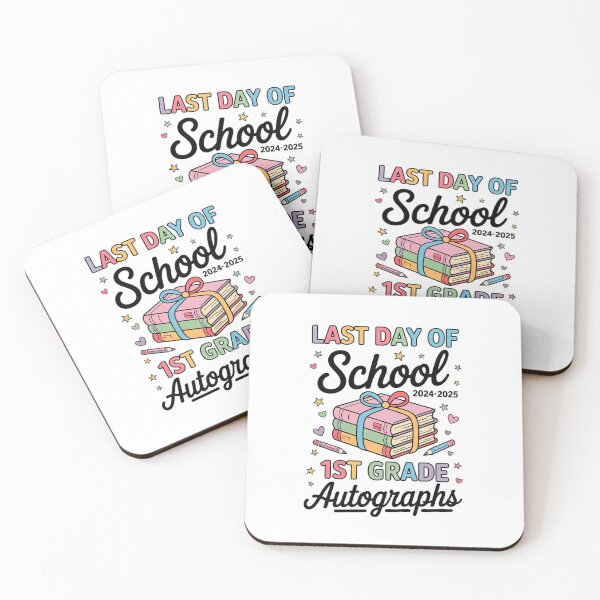 Item preview, Last Day of School Autograph 1st Grade Graduation Boys Girls  designed and sold by THagBlue.