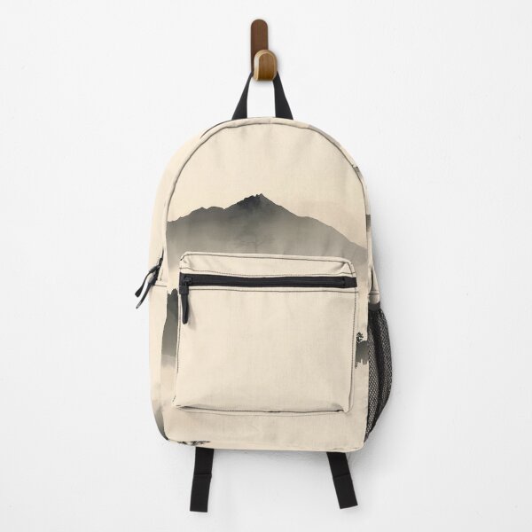 Item preview, Minimalistic Japanese Ink Landscape in Mist designed and sold by Visualynx.