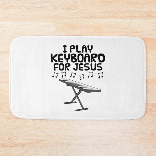 Item preview, I Play Keyboard For Jesus, Keyboardist Christian Musician designed and sold by doodlerob.