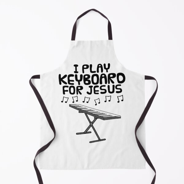 Artikelvorschau, Ich spiele Keyboard für Jesus, christlicher Keyboarder entworfen und verkauft von doodlerob.